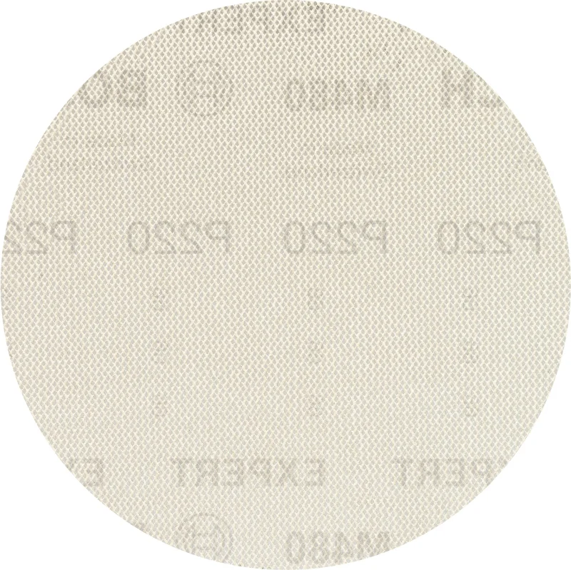 Bosch 50x Abrasifs réticulés EXPERT M480 (pour Peinture sur bois, Bois dur, Ø 125 mm, Grain 220, Professional Accessoire Ponceuse excentrique, Ponceuse excentrique) - Bosch Outillages
