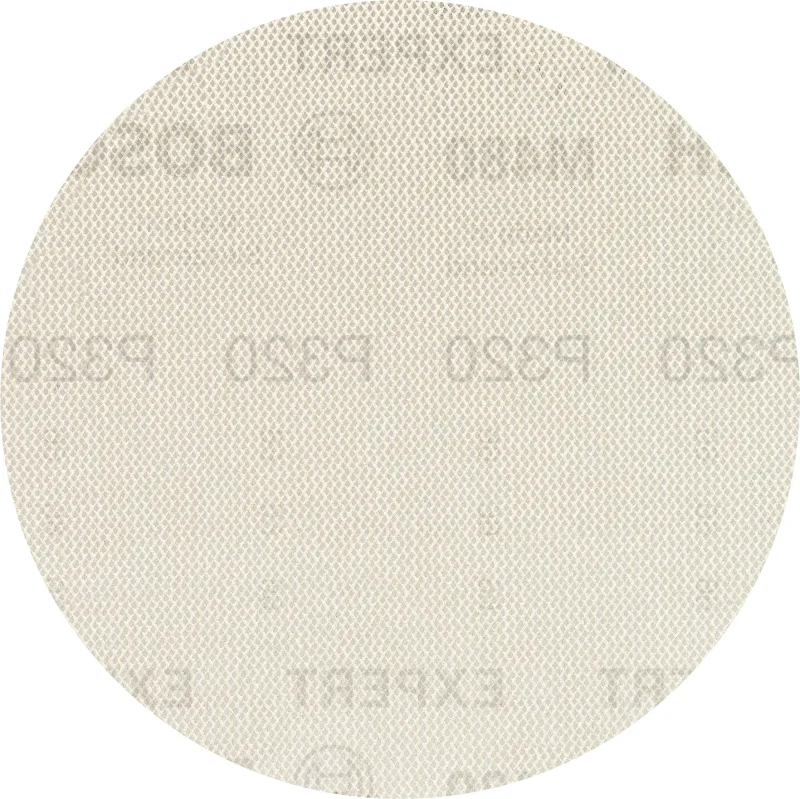 Bosch 50x Abrasifs réticulés EXPERT M480 (pour Peinture sur bois, Bois dur, Ø 125 mm, Grain 320, Professional Accessoire Ponceuse excentrique, Ponceuse excentrique) - Bosch Outillages