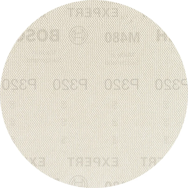 Bosch 50x Abrasifs réticulés EXPERT M480 (pour Peinture sur bois, Bois dur, Ø 150 mm, Grain 320, Professional Accessoire Ponceuse excentrique, Ponceuse excentrique) - Bosch Outillages