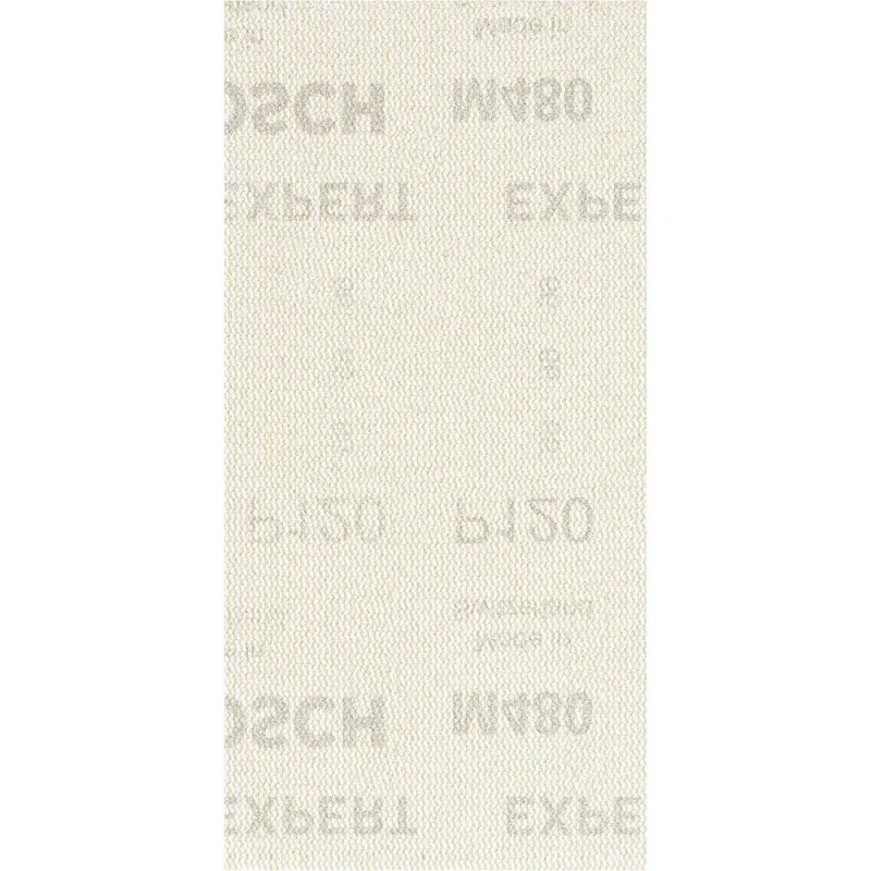 Bosch 50x Abrasifs réticulés EXPERT M480 (pour Peinture sur bois, Bois dur, Ø 93x186 mm, Grain 120, Professional Accessoire Ponceuse excentrique) - Bosch Outillages