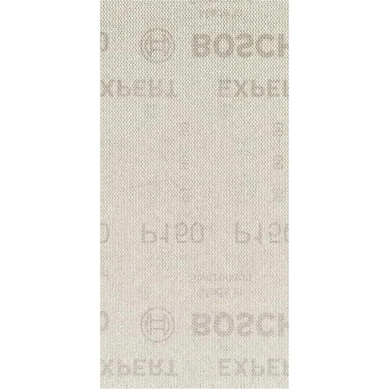 Bosch 50x Abrasifs réticulés EXPERT M480 (pour Peinture sur bois, Bois dur, Ø 93x186 mm, Grain 150, Professional Accessoire Ponceuse excentrique) - Bosch Outillages