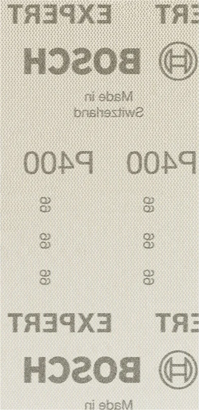 Bosch 50x Abrasifs réticulés EXPERT M480 (pour Peinture sur bois, Bois dur, Ø 93x186 mm, Grain 400, Professional Accessoire Ponceuse excentrique) - Bosch Outillages