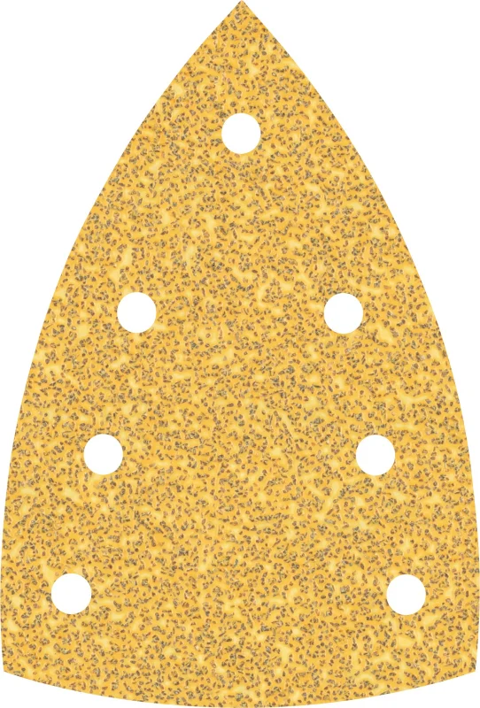 Bosch 50x Feuilles abrasives EXPERT C470 à 7 trous (pour Peinture sur bois, Bois dur, Ø 100x150 mm, Grain 40, Professional Accessoire Ponceuse Multi) - Bosch Outillages