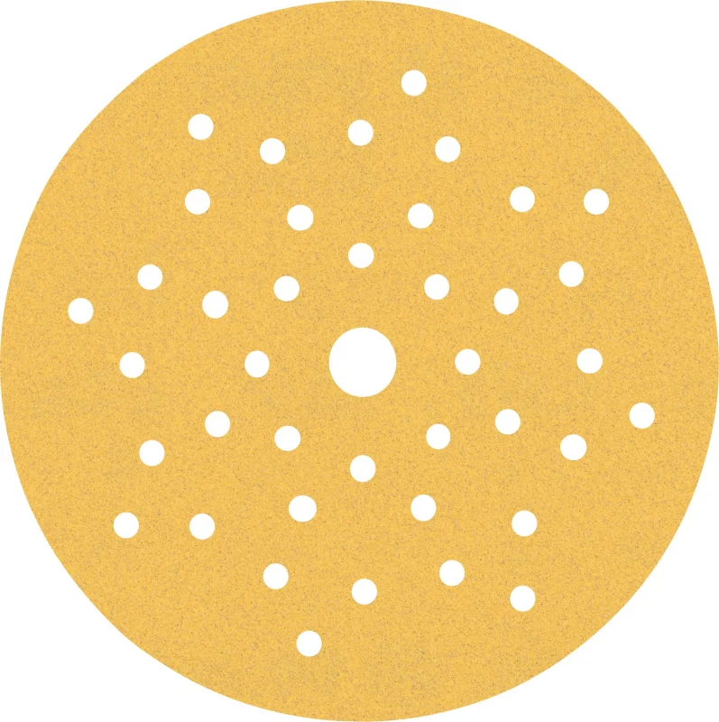 Bosch 50x Feuilles abrasives EXPERT C470 multi-trous (pour Peinture sur bois, Bois dur, Ø 125 mm, Grain 120, Professional Accessoire Ponceuse excentrique, Ponceuse excentrique)