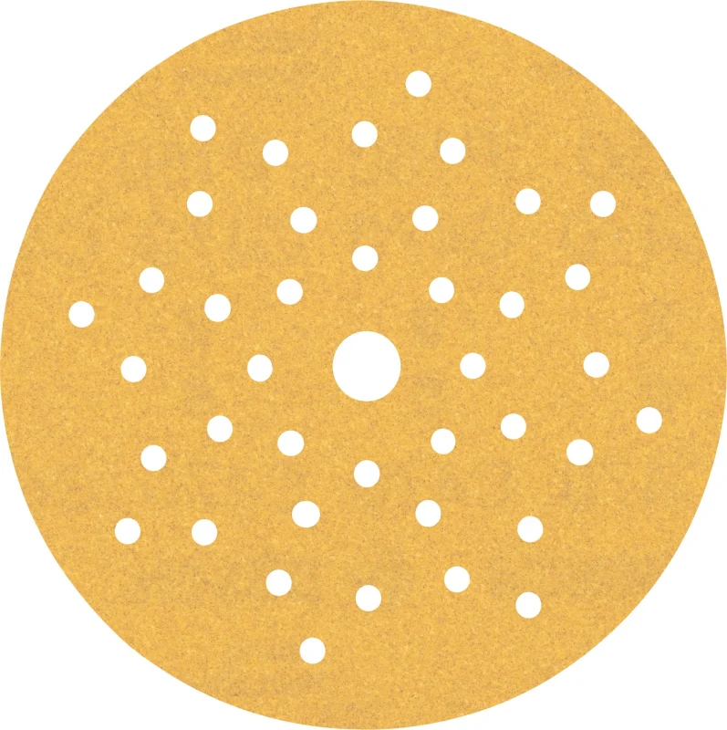 Bosch 50x Feuilles abrasives EXPERT C470 multi-trous (pour Peinture sur bois, Bois dur, Ø 125 mm, Grain 150, Professional Accessoire Ponceuse excentrique, Ponceuse excentrique)