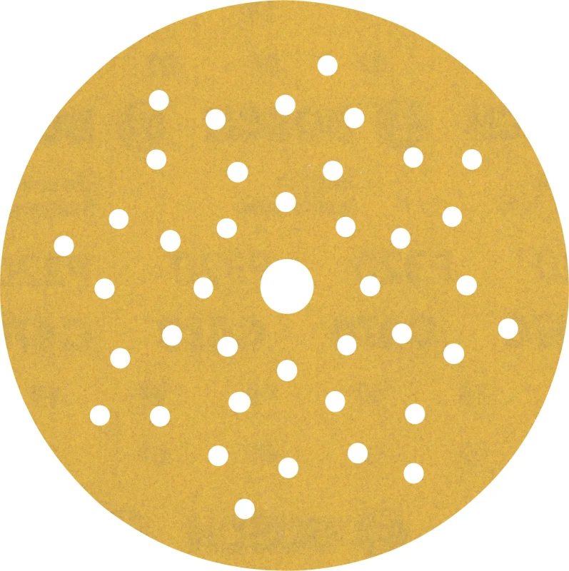 Bosch 50x Feuilles abrasives EXPERT C470 multi-trous (pour Peinture sur bois, Bois dur, Ø 125 mm, Grain 320, Professional Accessoire Ponceuse excentrique, Ponceuse excentrique)