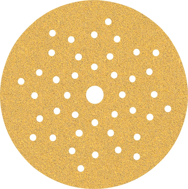Bosch 50x Feuilles abrasives EXPERT C470 multi-trous (pour Peinture sur bois, Bois dur, Ø 125 mm, Grain 60, Professional Accessoire Ponceuse excentrique, Ponceuse excentrique)