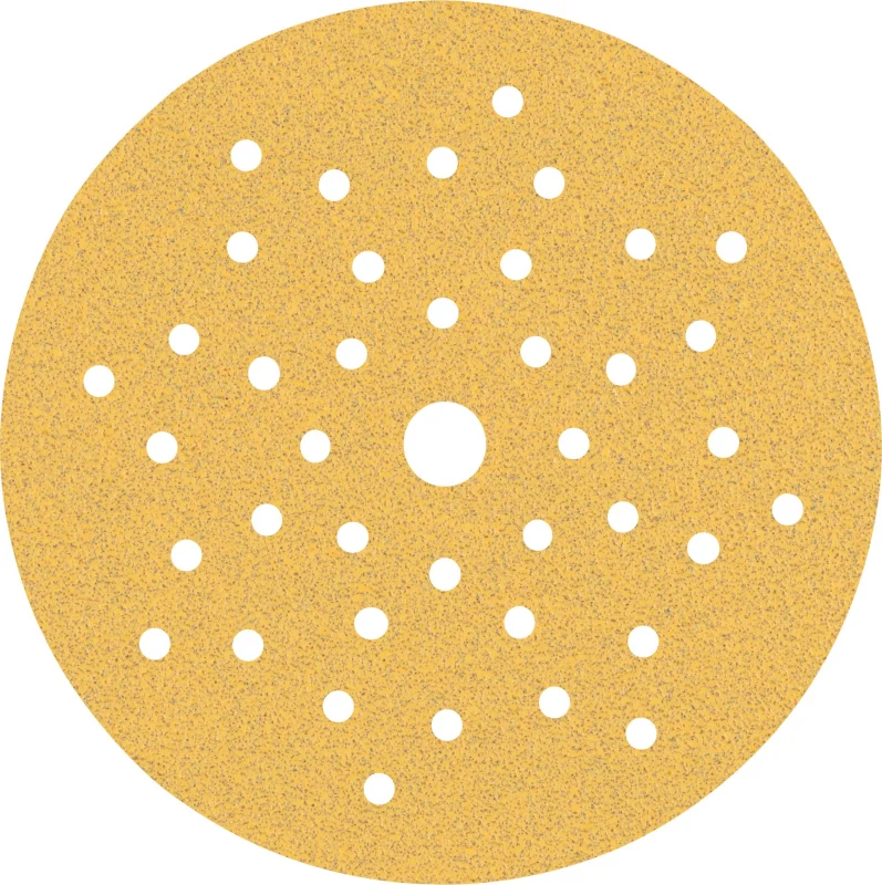 Bosch 50x Feuilles abrasives EXPERT C470 multi-trous (pour Peinture sur bois, Bois dur, Ø 125 mm, Grain 80, Professional Accessoire Ponceuse excentrique, Ponceuse excentrique)