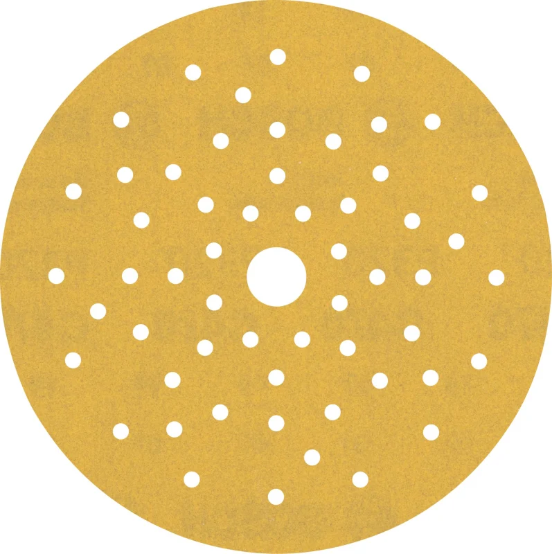 Bosch 50x Feuilles abrasives EXPERT C470 multi-trous (pour Peinture sur bois, Bois dur, Ø 150 mm, Grain 320, Professional Accessoire Ponceuse excentrique, Ponceuse excentrique)
