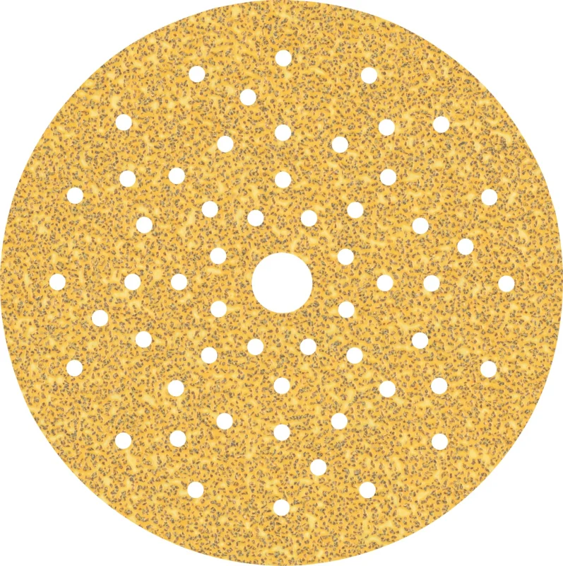 Bosch 50x Feuilles abrasives EXPERT C470 multi-trous (pour Peinture sur bois, Bois dur, Ø 150 mm, Grain 40, Professional Accessoire Ponceuse excentrique, Ponceuse excentrique)