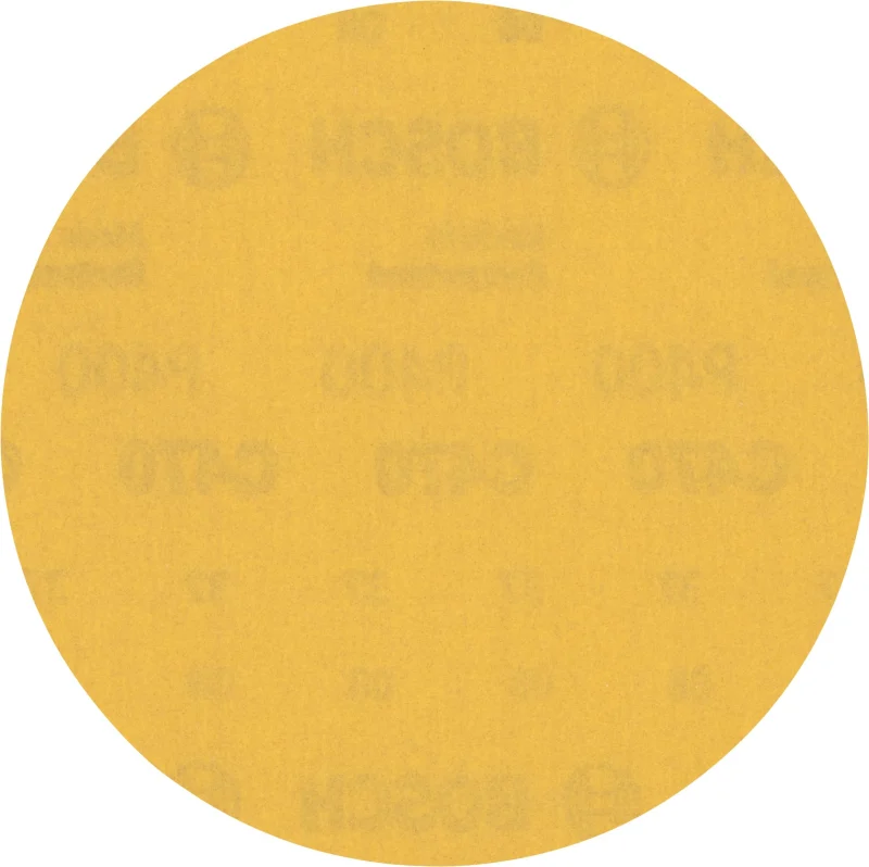 Bosch 50x Feuilles abrasives EXPERT C470 (pour Peinture sur bois, Bois dur, Ø 125 mm, Grain 400, Professional Accessoire Perceuses/visseuses rotatives) - Bosch Outillages