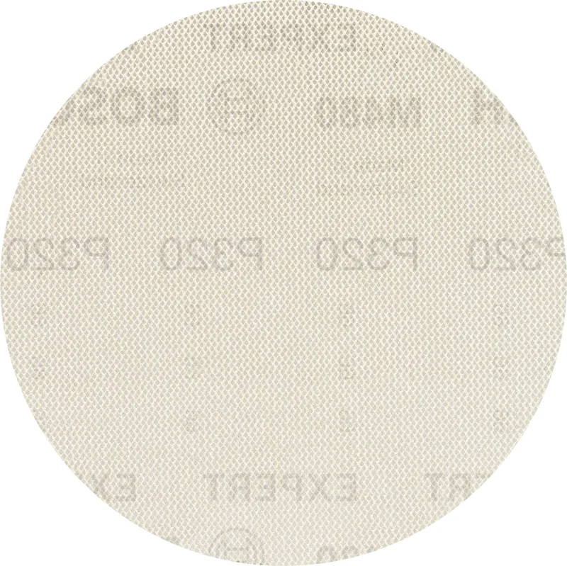 Bosch 5x Abrasifs réticulés EXPERT M480 (pour Peinture sur bois, Bois dur, Ø 125 mm, Grain 320, Professional Accessoire Ponceuse excentrique, Ponceuse excentrique) - Bosch Outillages