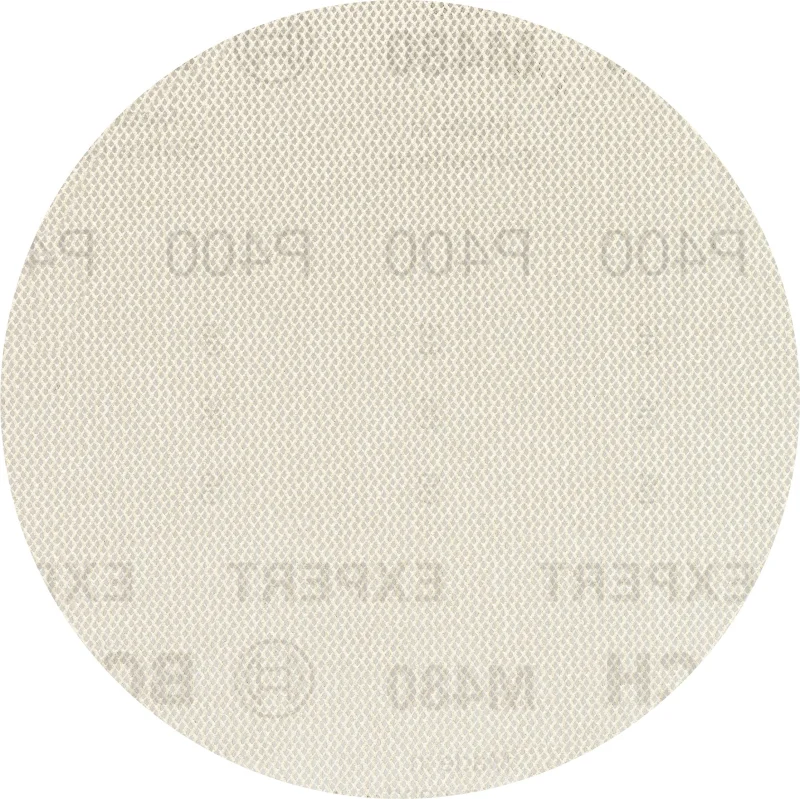 Bosch 5x Abrasifs réticulés EXPERT M480 (pour Peinture sur bois, Bois dur, Ø 125 mm, Grain 400, Professional Accessoire Ponceuse excentrique, Ponceuse excentrique) - Bosch Outillages