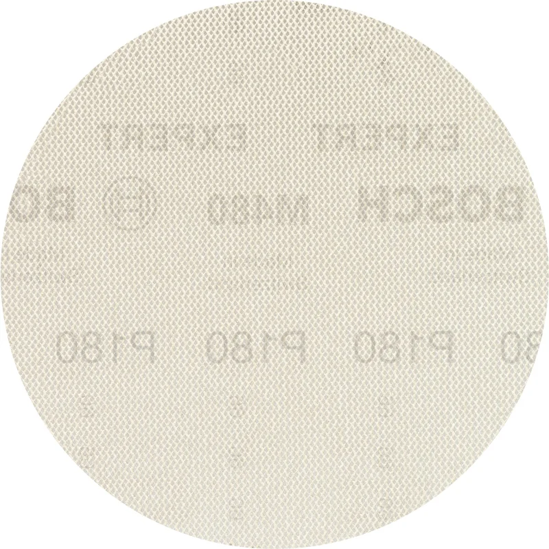 Bosch 5x Abrasifs réticulés EXPERT M480 (pour Peinture sur bois, Bois dur, Ø 150 mm, Grain 180, Professional Accessoire Ponceuse excentrique, Ponceuse excentrique) - Bosch Outillages