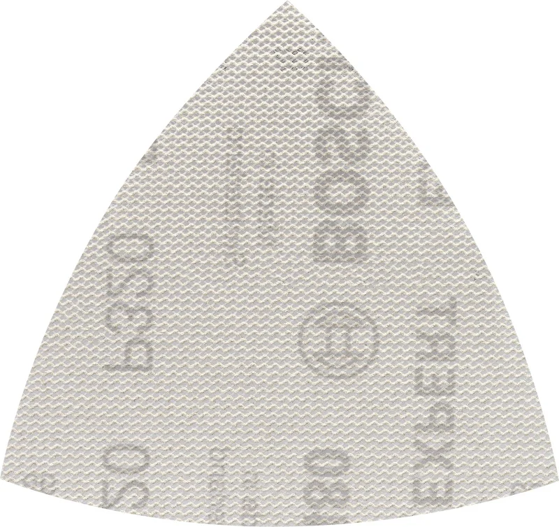 Bosch 5x Abrasifs réticulés EXPERT M480 (pour Peinture sur bois, Bois dur, Ø 93x93 mm, Grain 320, Professional Accessoire Ponceuse Delta) - Bosch Outillages