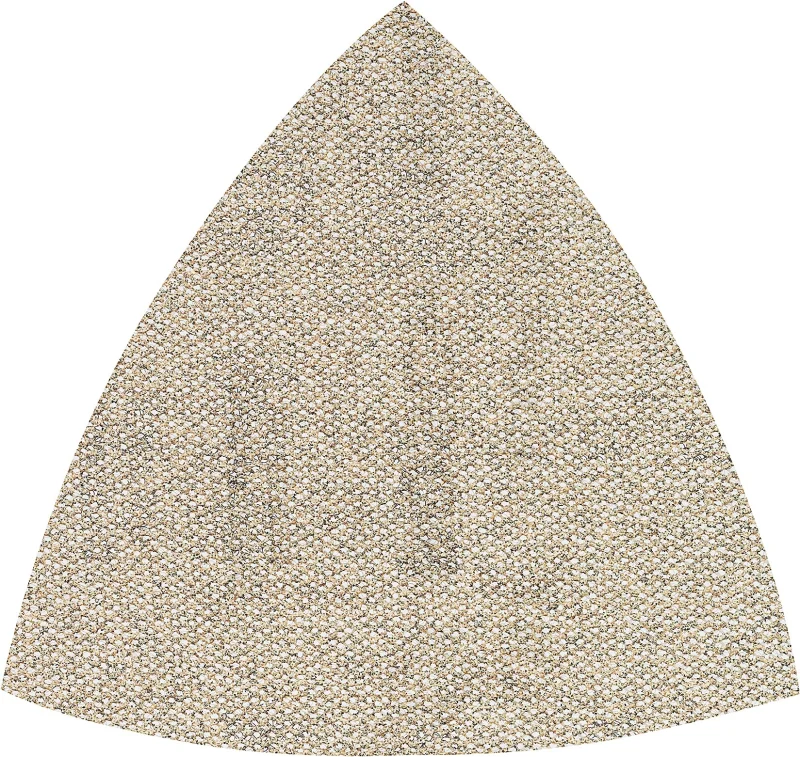 Bosch 5x Abrasifs réticulés EXPERT M480 (pour Peinture sur bois, Bois dur, Ø 93x93 mm, Grain 80, Professional Accessoire Ponceuse Delta) - Bosch Outillages
