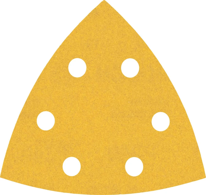 Bosch 5x Feuilles abrasives EXPERT C470 (pour Peinture sur bois, Bois dur, Ø 93x93 mm, Grain 240, Professional Accessoire Ponceuse Delta) - Bosch Outillages