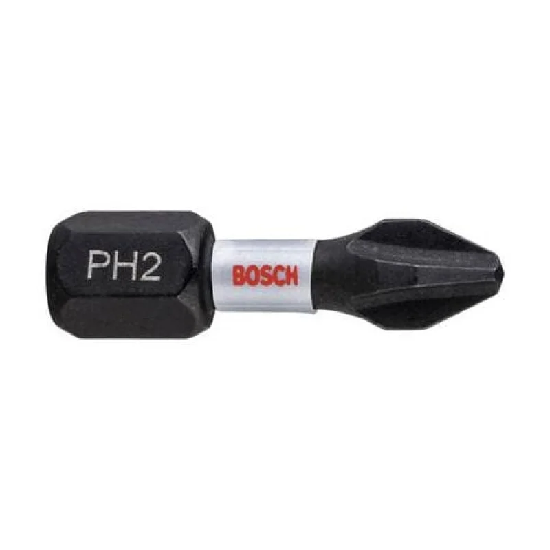 BOSCH ACCESSORIES IMPACT CONTROL 2608522403 JEU DEMBOUTS 2 PIÈCES CRUCIFORME PHILLIPS - Bosch Outillages