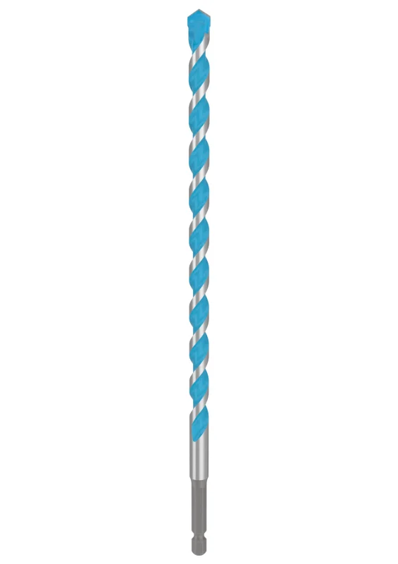 Bosch Outillages 1x Forets Expert HEX-9 MultiConstruction (pour Béton, Ø 10,00x250 mm, Accessoires Perceuse à percussion)