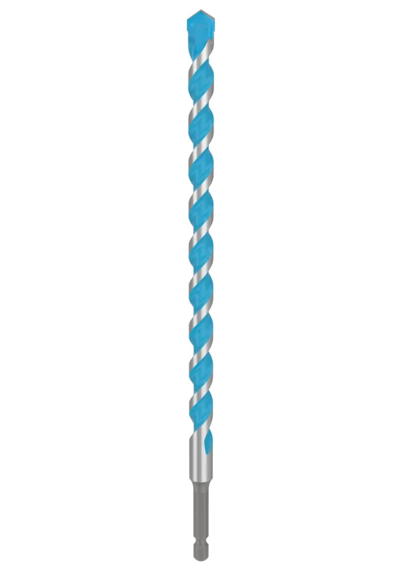 Bosch Outillages 1x Forets Expert HEX-9 MultiConstruction (pour Béton, Ø 12,00x250 mm, Accessoires Perceuse à percussion)