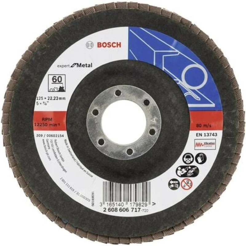 Bosch Outillages 2608606717 X551 Disque segmenté Diamètre 125 mm Ø de perçage 22.33 mm acier 1 pc(s) X985592