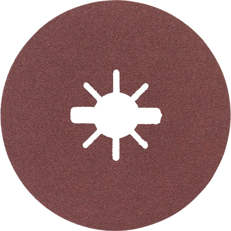 Bosch Outillages 2608619175 Disques Abrasifs sur Fibres Expert for Metal (pour les Métaux, X-LOCK, R444, Ø 125 mm, Grain 100, Alésage : 22,23 mm)