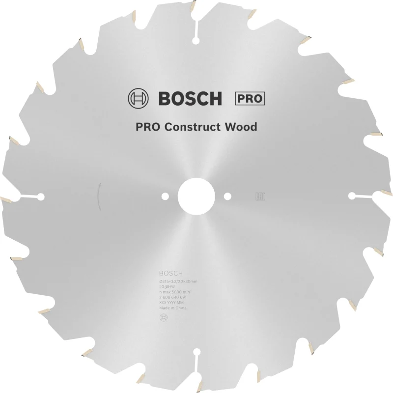 Bosch Outillages 2608640691 Lame, Grey, 315 mm