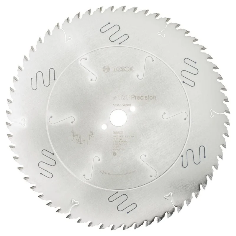 Bosch Outillages 2608642122 Lame de scie circulaire top precision best for wood 400 x 30 x 4 mm 60