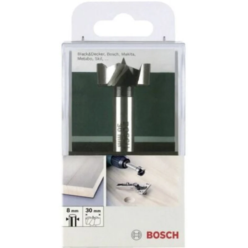 Bosch Outillages 2609255287 Foret Forstner 25 mm Longueur totale 90 mm tige cylindrique 1 pc(s)