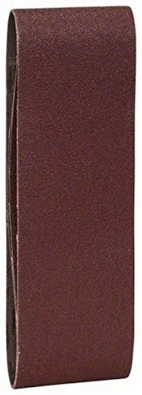 Bosch Outillages 2609256215 Bandes abrasives pour Ponceuses à bande Qualité rouge 75 x 508 1 feuille grain 60/1 feuille grain 80/1 feuille grain 100