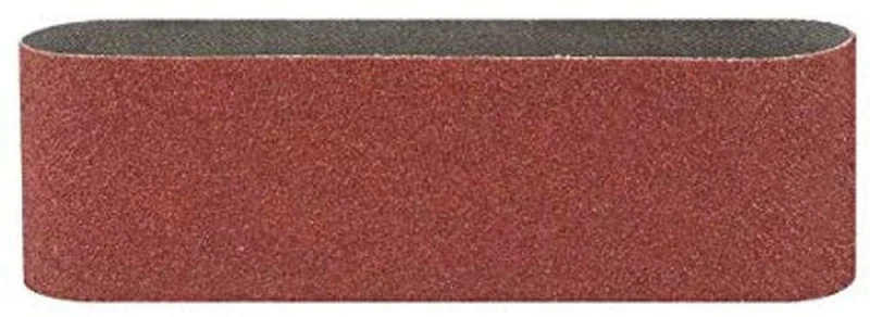 Bosch Outillages 2609256223 Bandes abrasives pour Ponceuses à bande Qualité rouge 100 x 560 Grain 80 Lot de 3 feuilles