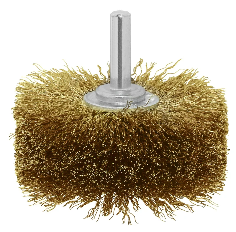 Bosch Outillages 2609256541 Brosse de cérusage pour Perceuse Fils ondulés laitonnés 8 x 80 mm