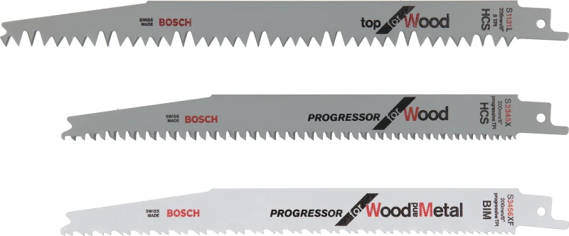 Bosch Outillages 2609256797 Lames scie sabre, Gris