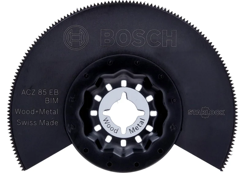 Bosch Outillages 2609256943 Lame pour Scie segment ACZ 85 EB Bois et métal 85 mm accessoire Starlock