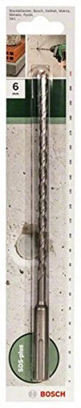 Bosch Outillages Bosch 2609255508 Foret SDS-Plus pour Marteau perforateur 210 mm Diamètre 6 mm