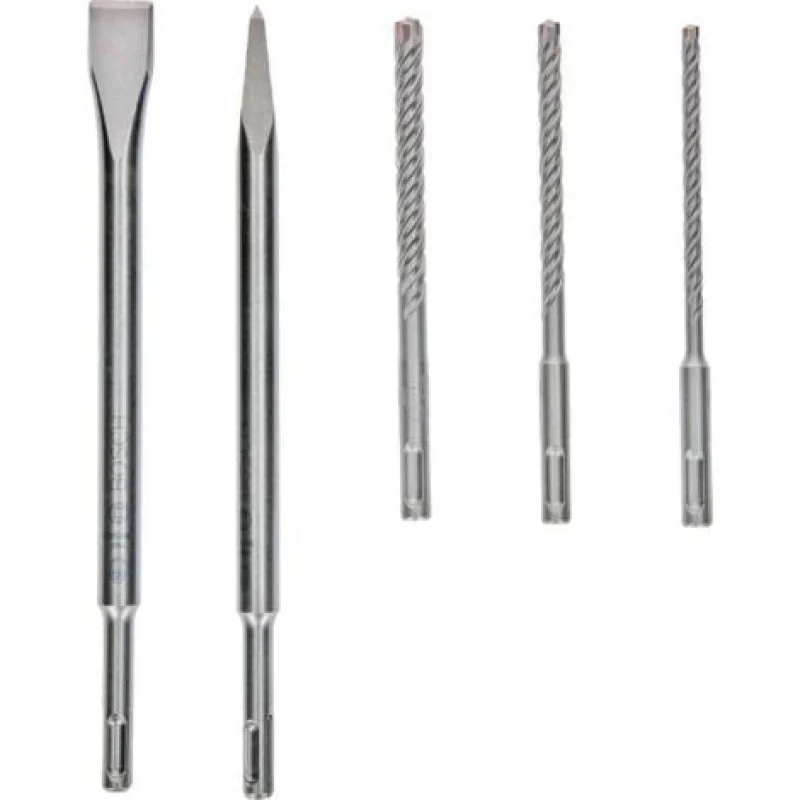 Bosch PRO SDS plus-4C Jeu de burins et de forets 5 pièces. - 2607017515