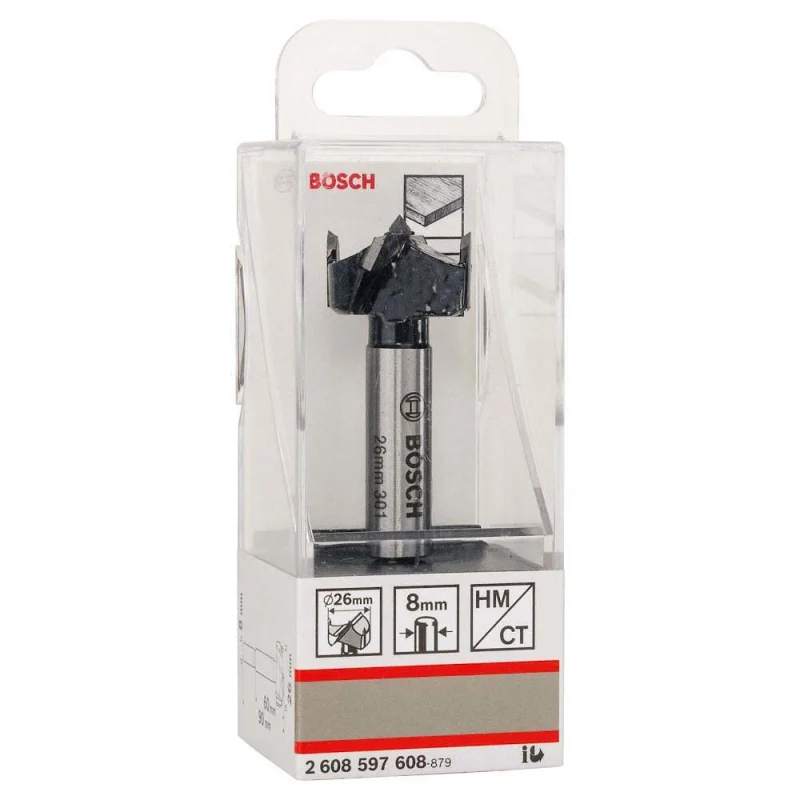 Bosch Professional 1 x Mèches à façonner à mise rapportée en carbure (Ø 26 mm, accessoires perforateurs) - Bosch Outillages