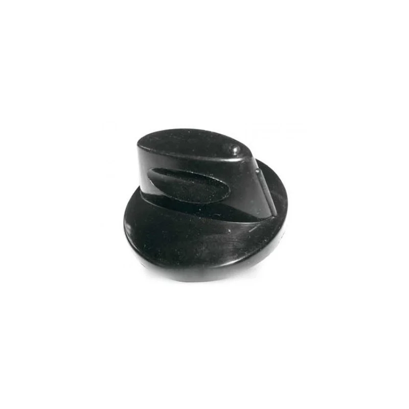 Bouton de commande noir pour Plaque de cuisson WHIRLPOOL 481241279247