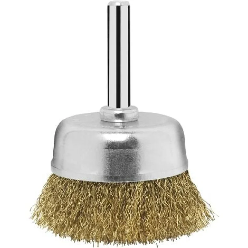 Brosse boisseau pour perceuses - fils ondulés, laitonnés, 50 mm Bosch 2609256516 V788961