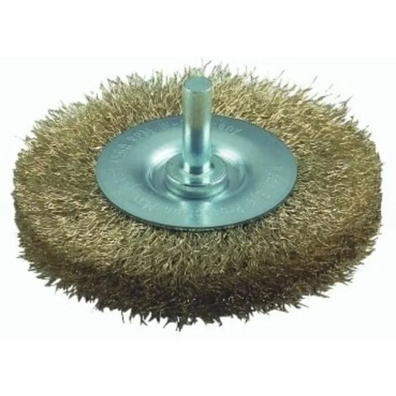 Brosse boisseau pour perceuses - fils ondulés, laitonnés, 75 mm Bosch 2609256529