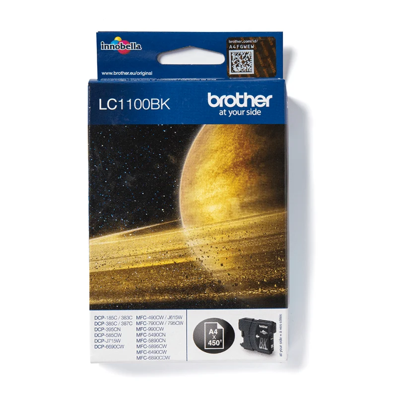 Brother LC1100BK | Cartouche d'encre originale | Noir, Taille Unique - DIVERS MARQUES