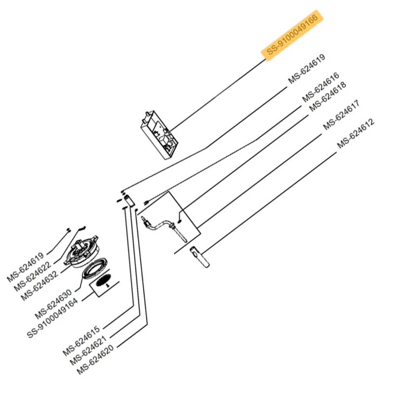 Carte électronique + Support (repère n°SS-9100049166) MOULINEX SS-9100049166