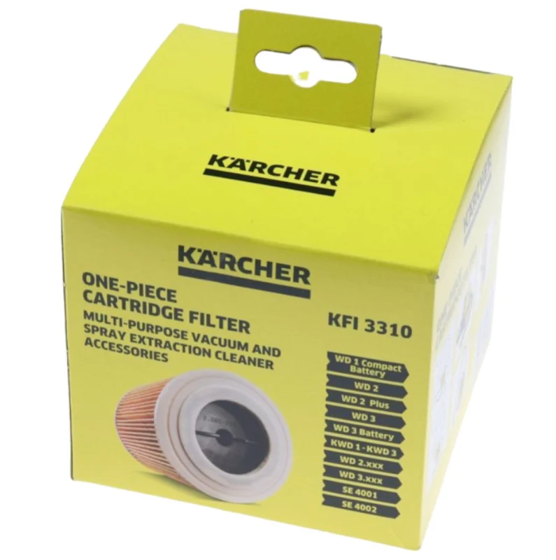 Cartouche filtre cylindrique d'origine KARCHER 2.863-303.0