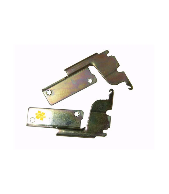 Charnières de porte pour lave vaisselle Whirlpool 481241718309 lot de 2 pièces une droite et une gauche - Whirlpool Laden Ignis Baucknecht Radiola Philips