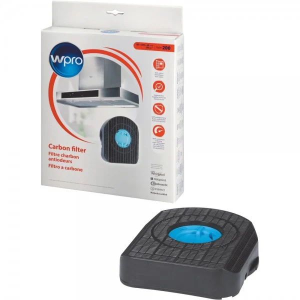 Filtre a charbon Wpro Type 200 CHF200 484000008577 - Promos