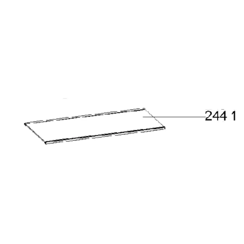 Clayette verre avec profils ARISTON HOTPOINT C00522980