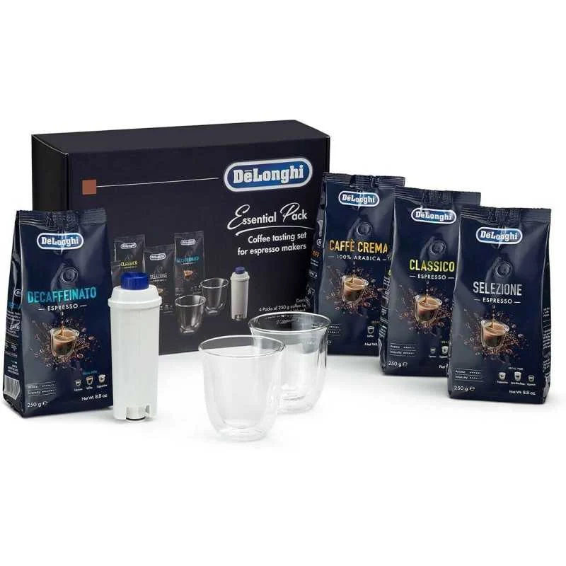 Coffret de dégustation "Essential Pack" pour machine à café Delonghi - AS00001545
