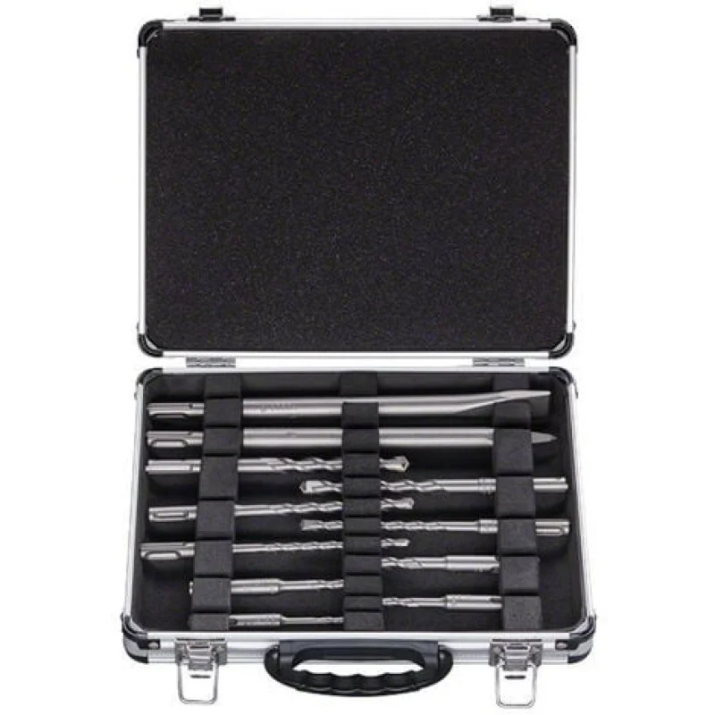 Coffret de forets SDS-PLUS et burins aluminium (11 pcs) - BOSCH 2608578765