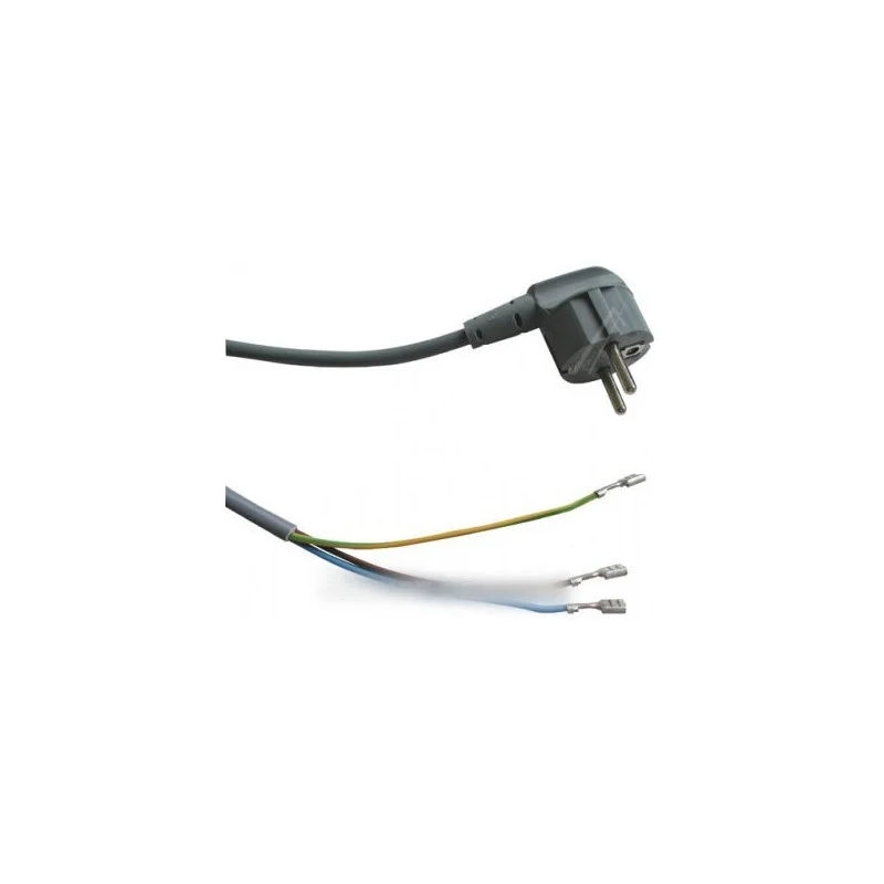 Cordon secteur 220v 170cm pour Lave-Linge W-PRO 481281729063
