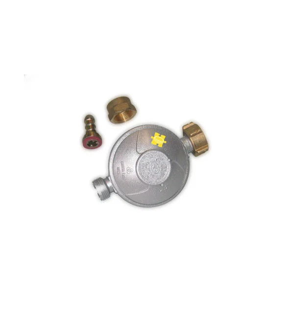 détendeur butane 28mbar universel avec tétine démontable et sécurité - Toutes marques